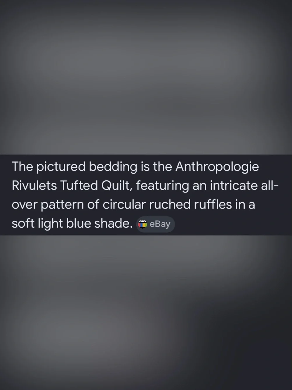 Rare HTF Anthropologie rivulets king quilt